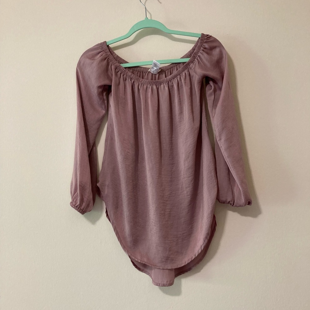 intu small off the shoulder blouse, shirt, top, pink!! 💝💝